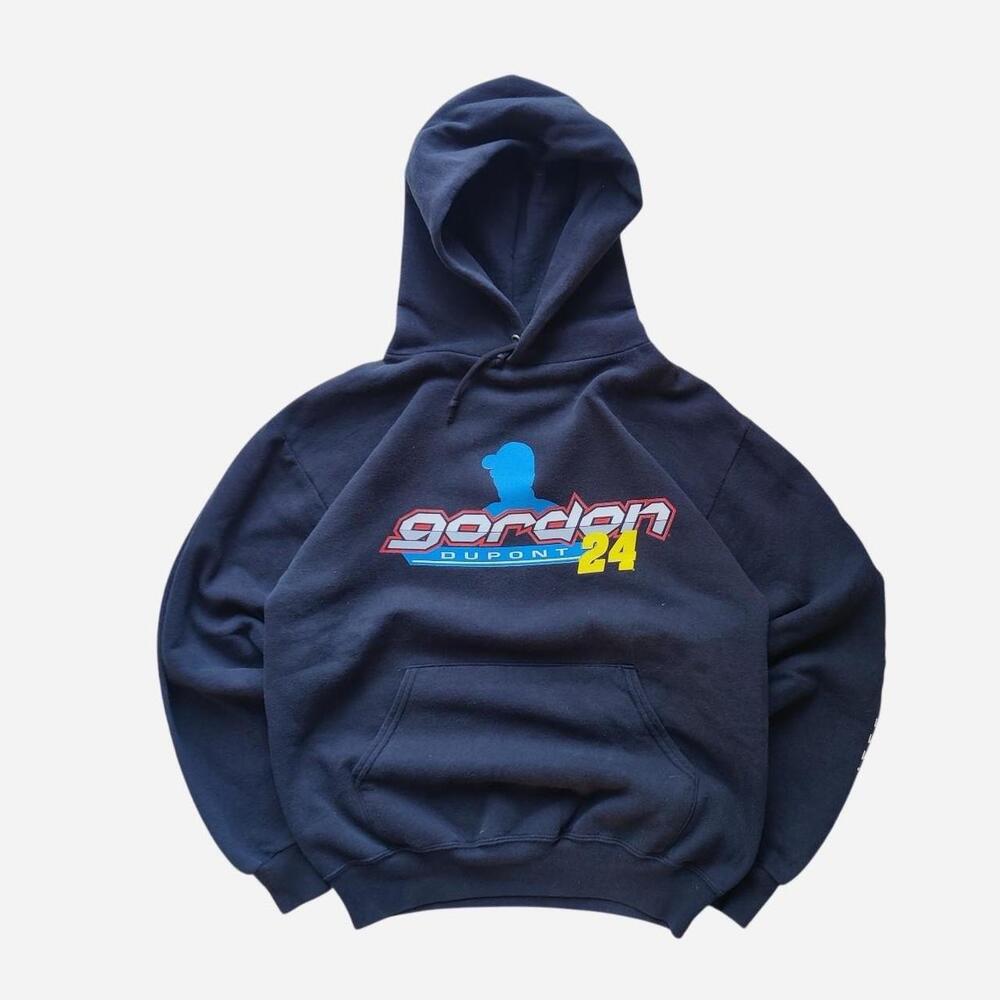 NASCAR Jeff Gordan navy blue hoodie